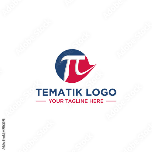 Pi Tematik Logo Sign Design