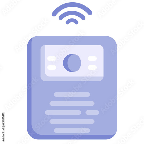 INTERCOM flat icon,linear,outline,graphic,illustration