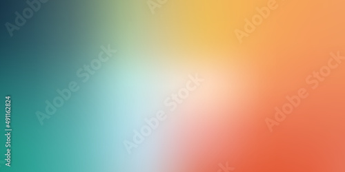 blue white and orange gradient backgorund, flyer and web banner background