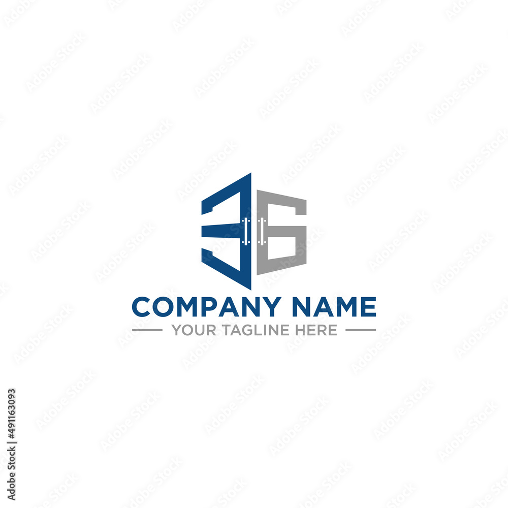 Fototapeta premium 36 Home Polygon Logo Sign Design