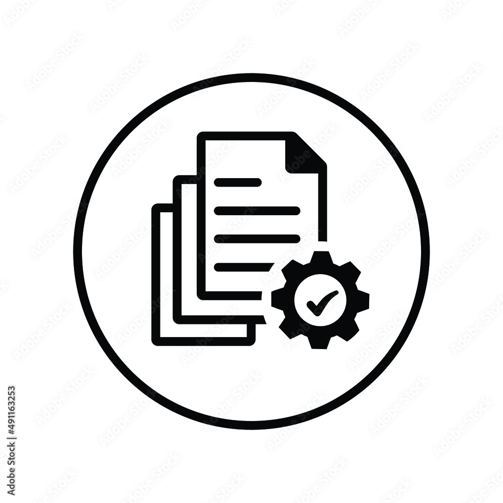 Content, setting, manage icon. Black vector sketch. Content, setting, manage icon. Black vector sketch.