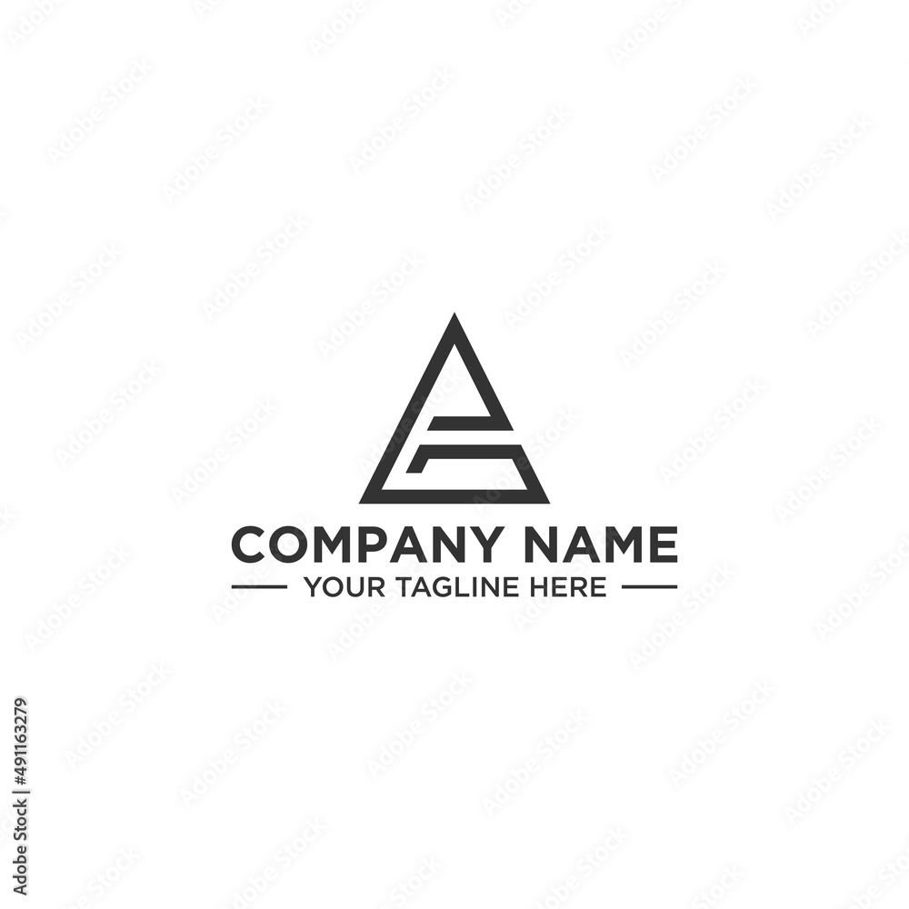 AG, G, and A Initial Logo Design AG, G, and A Initial Logo Design
