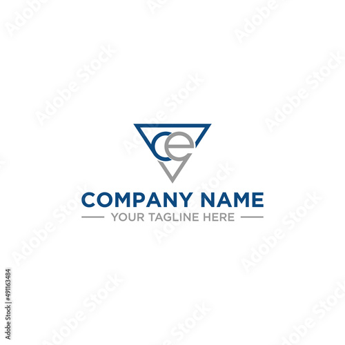 Free Download VCE, CVE, or VEC Inital for Youc Company Logo Sign Design - GFXLoad