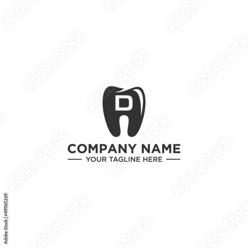 D Dental Logo Sign Design