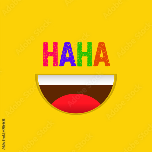 April fools day background funny and crazy face emoji icon