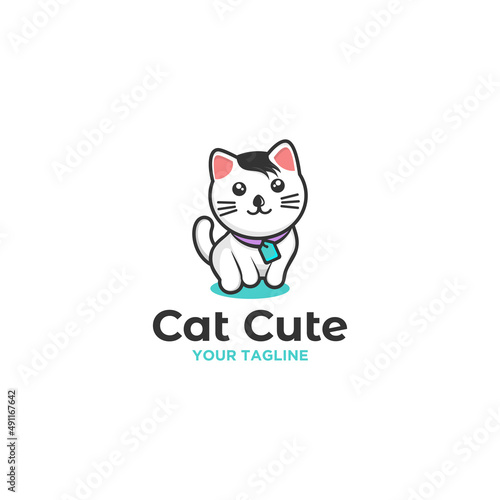 Cat Logo Sign Design