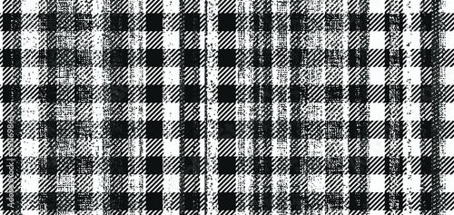 Vector Abstract black brush curl. Grunge brushstroke freehand ink decor. Black and white engraved ink art. Seamless background pattern. Fabric wallpaper print texture.
