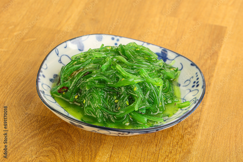 Japanese traditional seaweed salad Chukka Japanese traditional seaweed salad Chukka