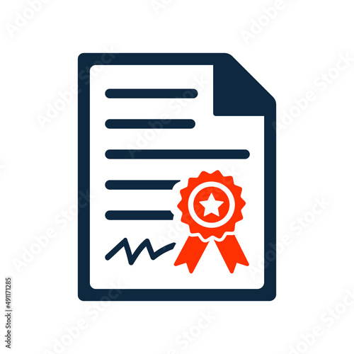 Trademark icon. Simple flat design concept.