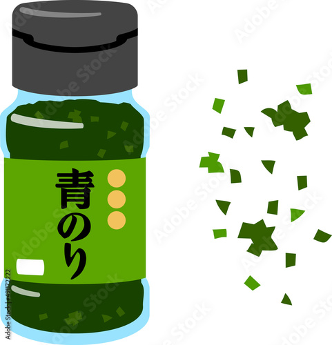 ビン入りの青海苔