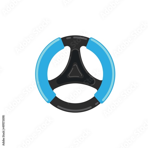 car steering wheel element vector illustration concept  design