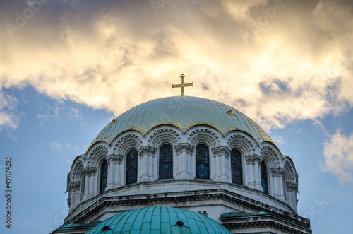Alexander Nevsky Cathedral in Sofia. Bulgaria photo