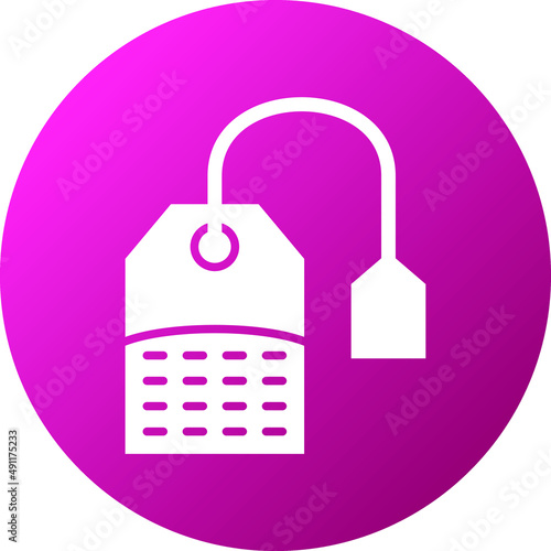Tea Bag Icon Style