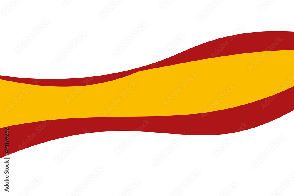 Naklejka premium Bandera de España
