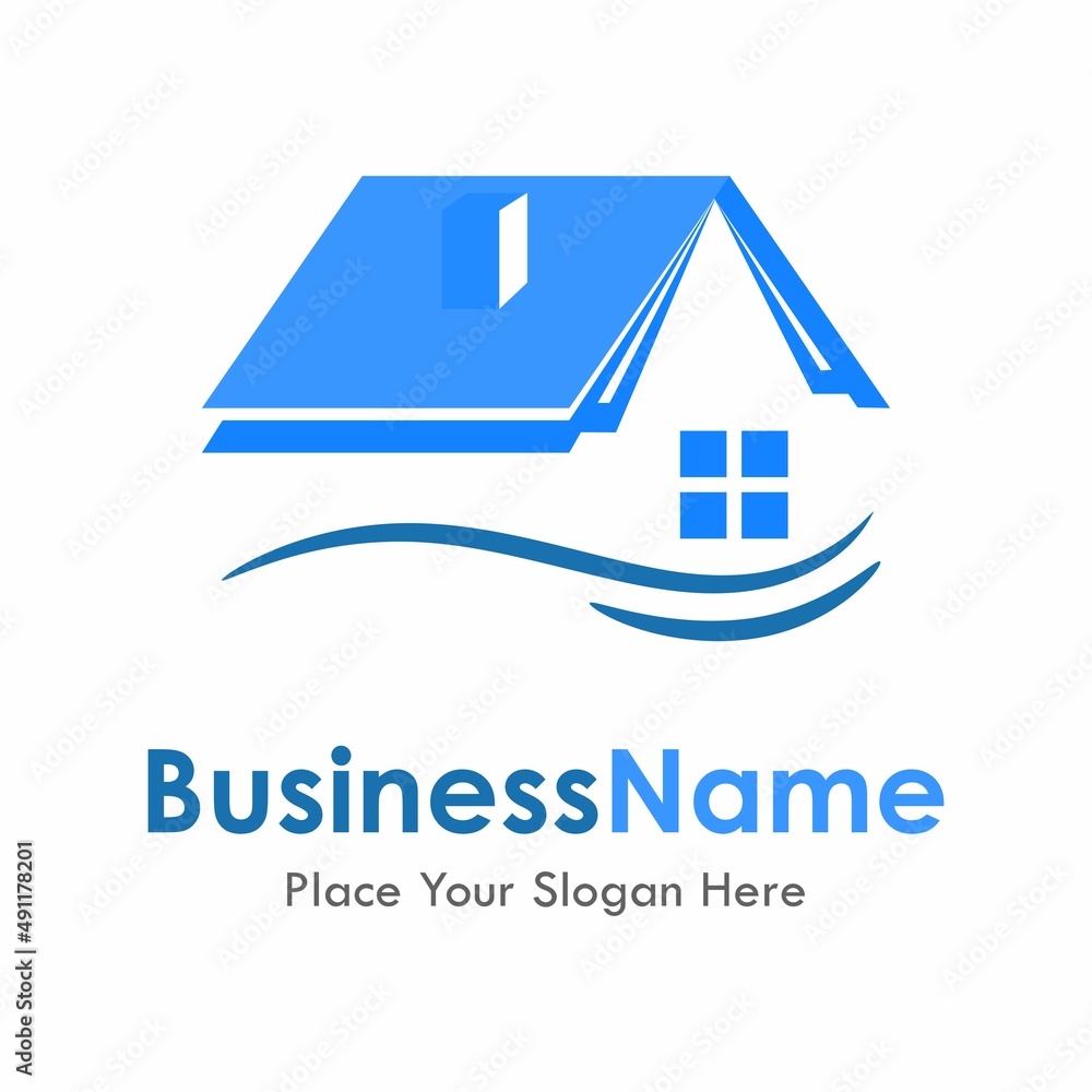 Book house vector logo template. Suitable for business, education, web and design Book house vector logo template. Suitable for business, education, web and design