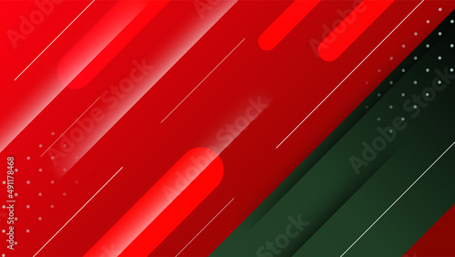 Abstract colorful black red shapes presentation background. Gradient dynamic lines background. Modern mosaic blue orange Colorful geometric design background