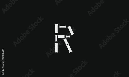 Alphabet letter icon logo R