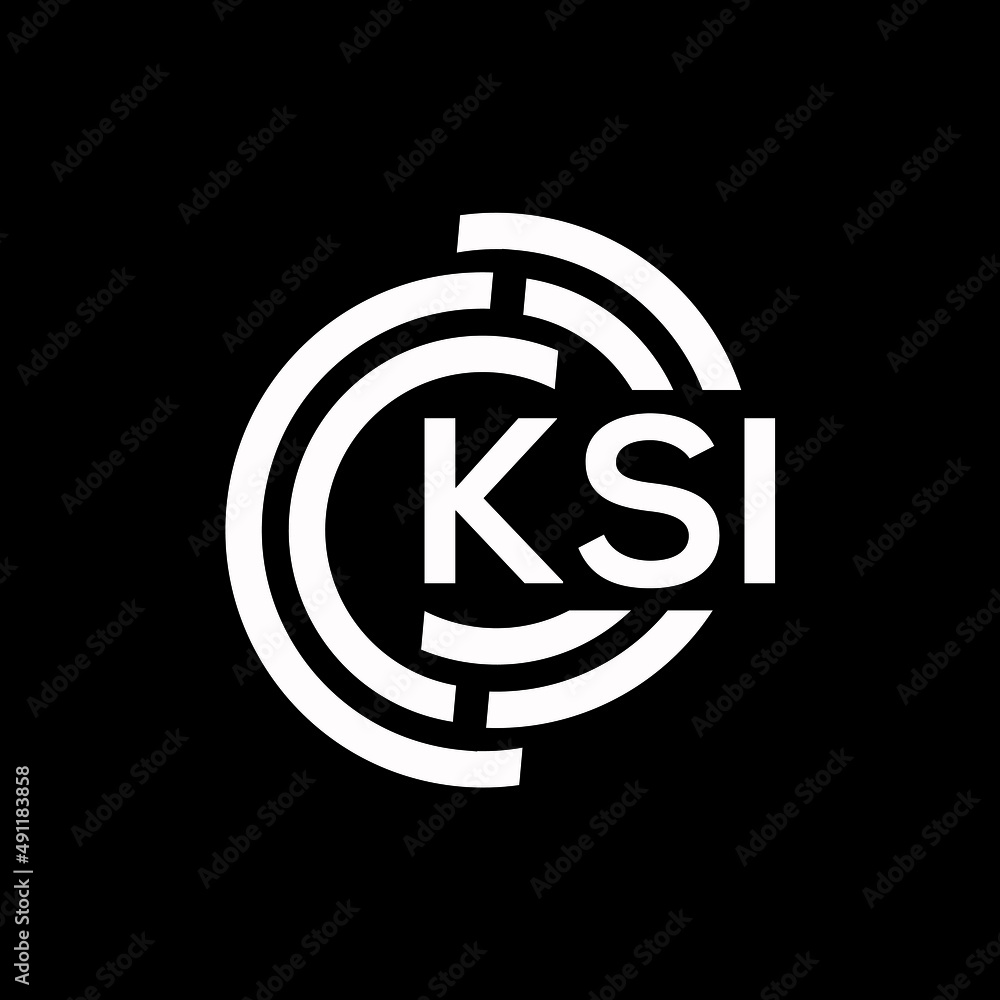 KSI letter logo design on black background. KSI creative initials letter logo concept. KSI letter design.
KSI letter logo design on black background. KSI creative initials letter logo concept. KSI letter design.