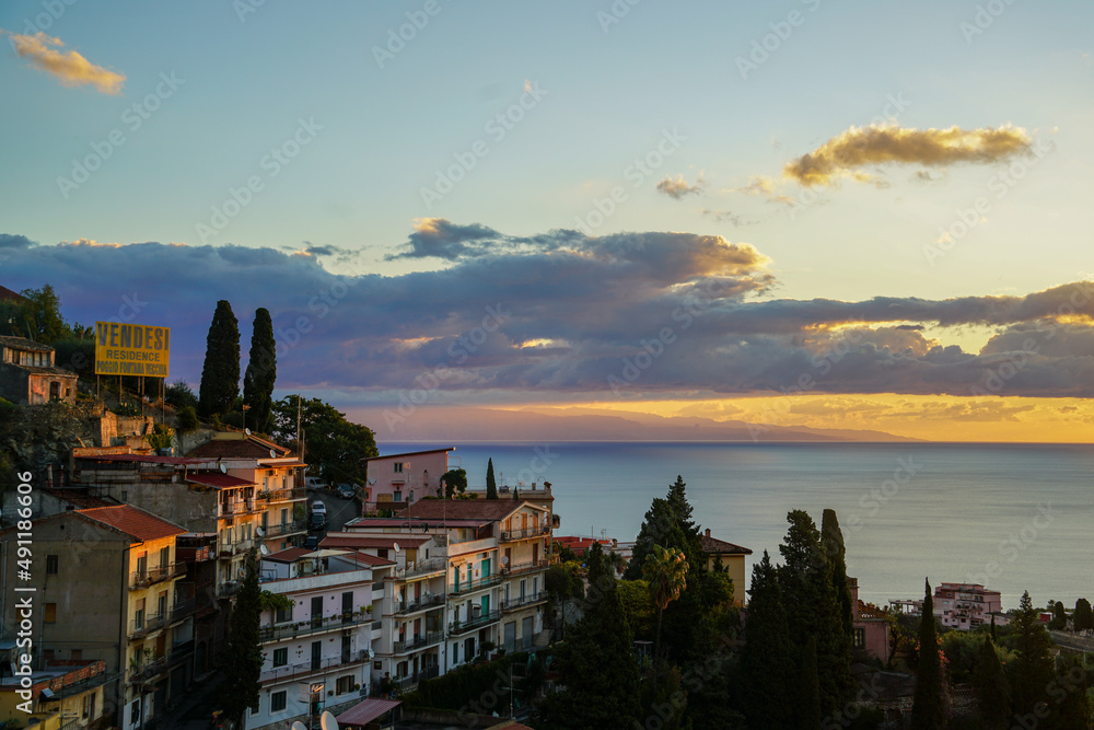 Naklejka premium Taormine