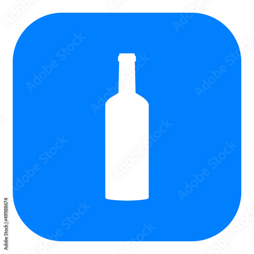 Flasche und App Icon