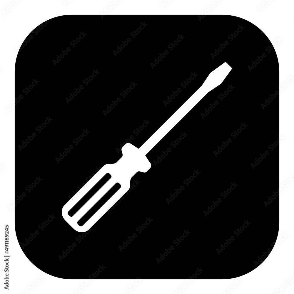Schraubendreher und App Icon Schraubendreher und App Icon