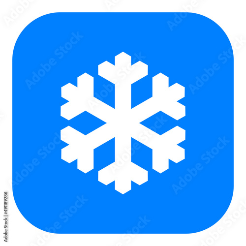 Schneeflocke und App Icon