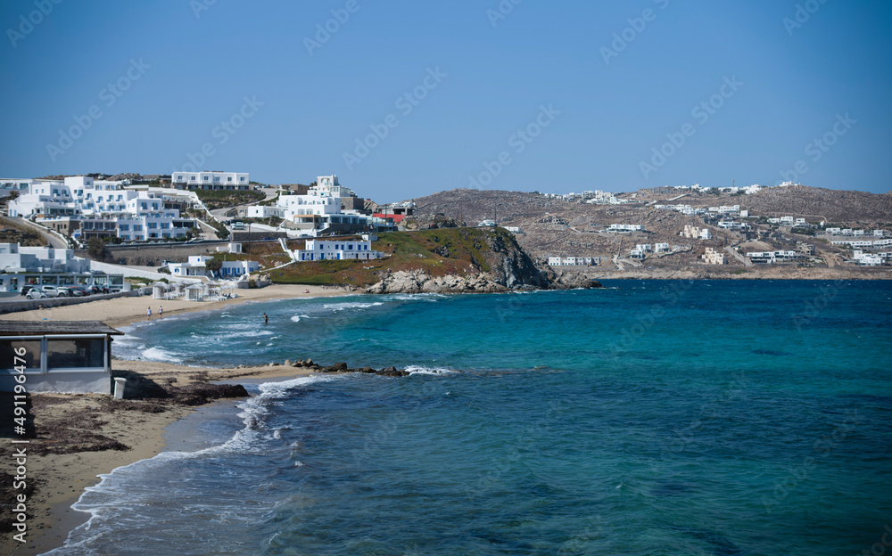 Cycladic architecture amazing panoramic views of the Aegean sea, Mykonos provides guests with easy beach access and glamorous nightlife when the sun goes down