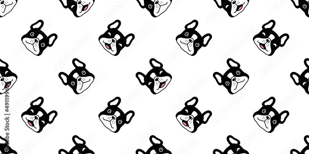 dog seamless pattern french bulldog vector puppy bone pet breed cartoon tile background repeat wallpaper doodle illustration design isolated dog seamless pattern french bulldog vector puppy bone pet breed cartoon tile background repeat wallpaper doodle illustration design isolated