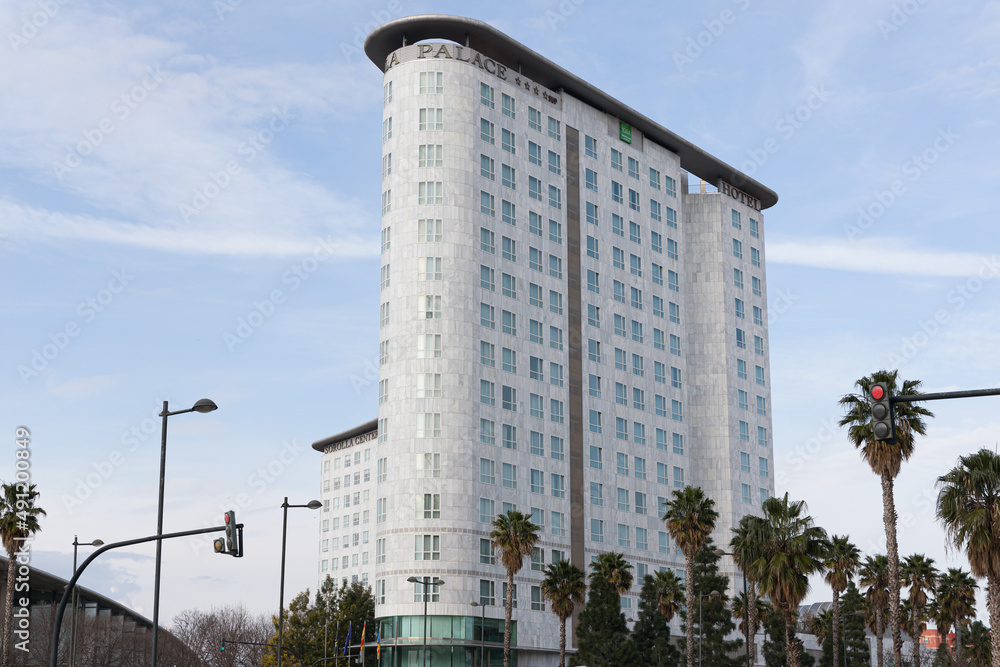 VALENCIA, SPAIN MARCH 04, 2022 Sercotel is one of the largest hotel