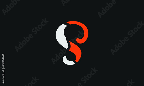 Alphabet letter icon logo  S © Muhammad