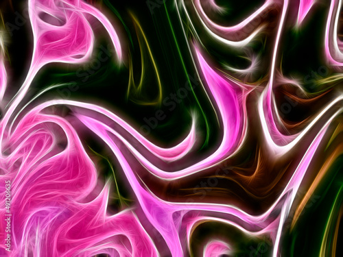 Multicolor abstract background with abstract smooth lines.