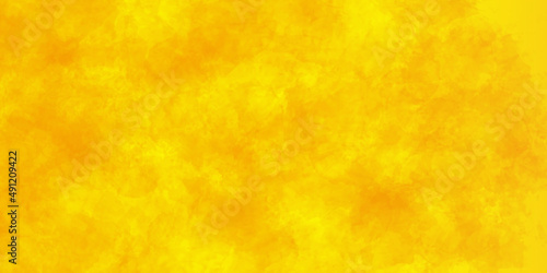 Yellow red abstract watercolor background with space for text or image. modern grunge. 