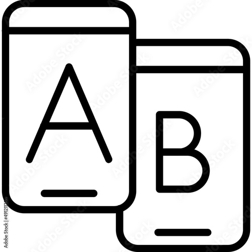 Ab Testing Icon