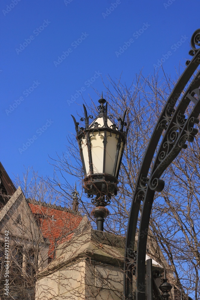 old lamp post