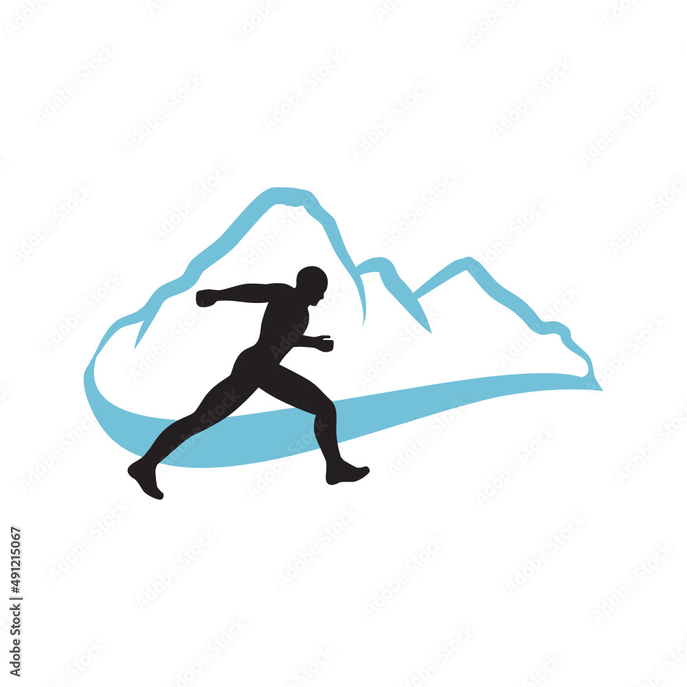 Fototapeta premium running man