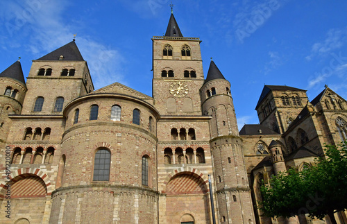 Trier; Germany- august 11 2021 : picturesque city in summer