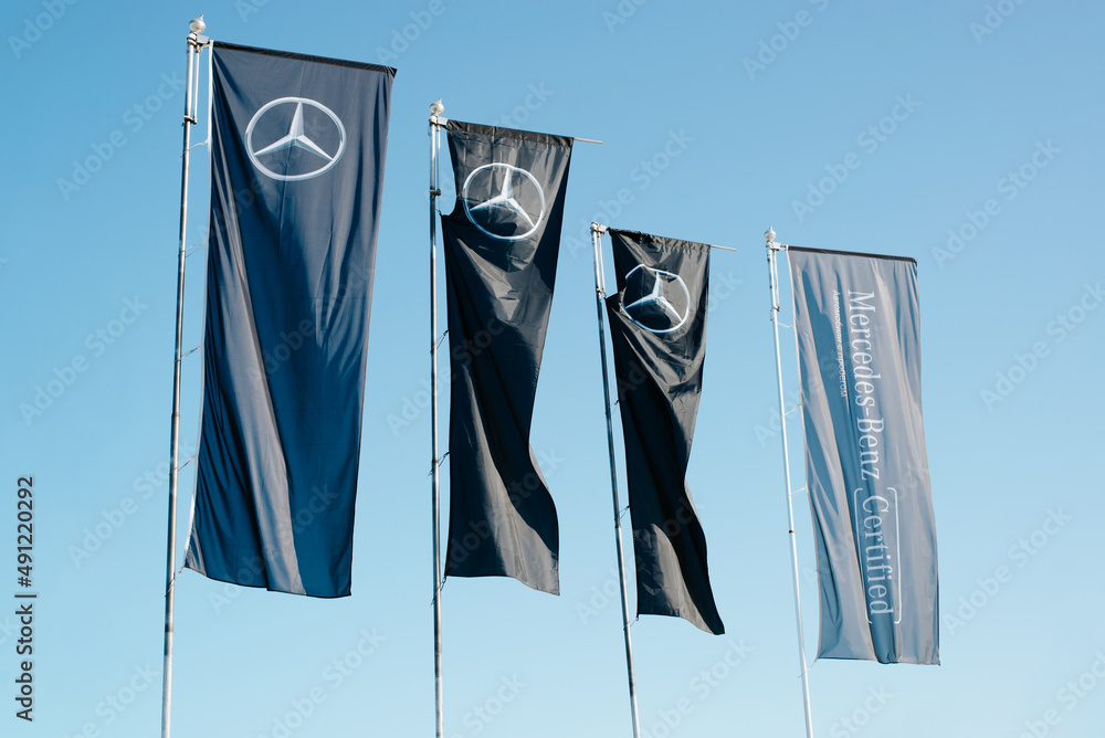 Mercedes Flags