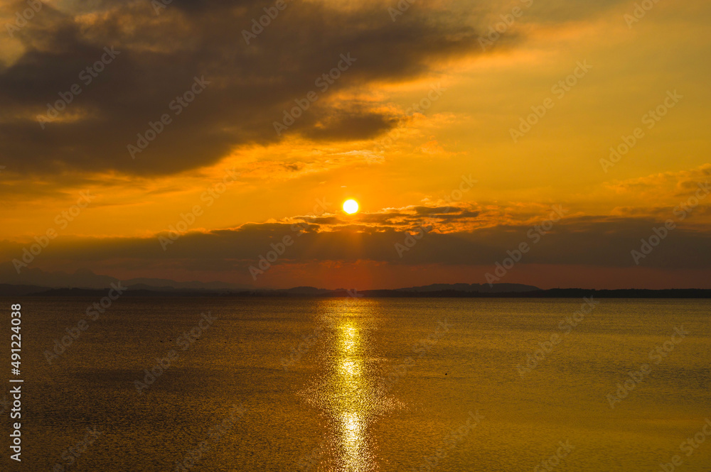 Abendlicht am Chiemsee