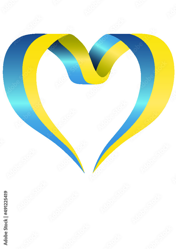 Ukraine, ukraina, flaga ukrainy, symbol Ukraina, stop war. wojna, serce dla ukrainy - obrazy, fototapety, plakaty 