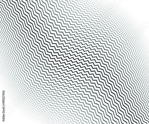 Zigzag lines background. Wave pattern. Vector illustration EPS 10.