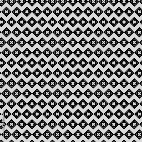patrón con cuadrados blanco y negro