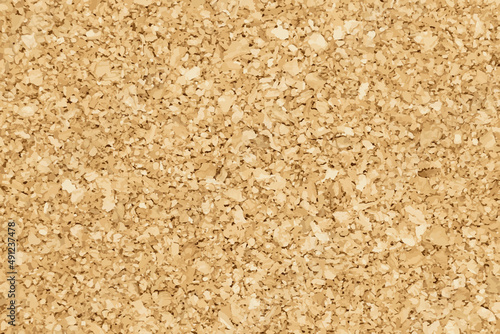 Blank cork board textured background for decoration (Vector)