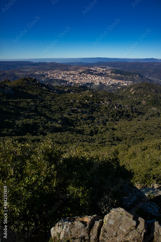 Scorci del Monte Ortobene, provincia di Nuoro, Sardegna