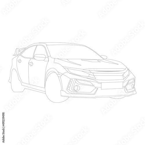 sketch of sport sedan v1.ai