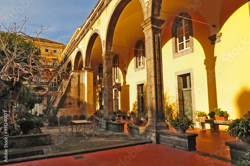 Napoli, Chiostro del Monastero di San Gregorio Armeno  photo