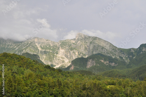 Monte Nero in Julian Alps  Slovenia