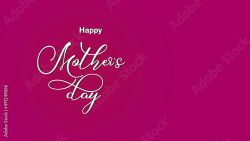 Happy Mothers Day  sales special offer banner illustrations.  Mom ever greetings card. Love you mom. Vector template of purple or pink light gradient art design with free spaces. 