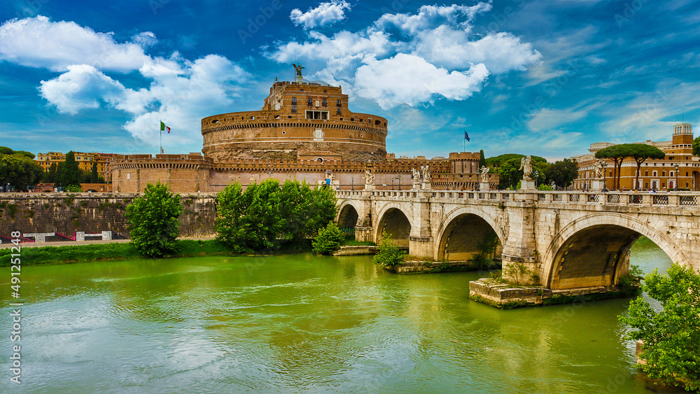 Castel Sant'Angelo, historical building in Italy