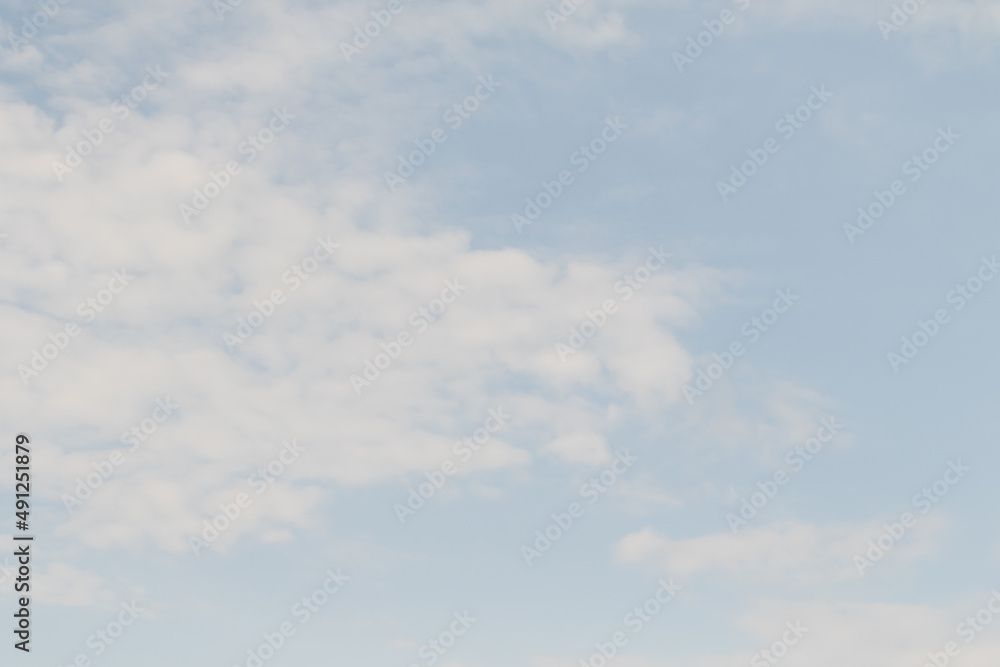 Blue sky with white clouds. Sky background. Blue sky with white clouds. Sky background.
