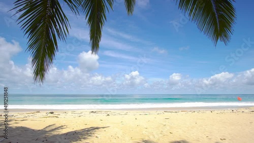 Wallpaper Mural Hawaii beach sea Low angle view Shot on Tripod stand. Hawaii, 4K Nature and travel concept. Shot on high quality camera on Tripod stand Torontodigital.ca